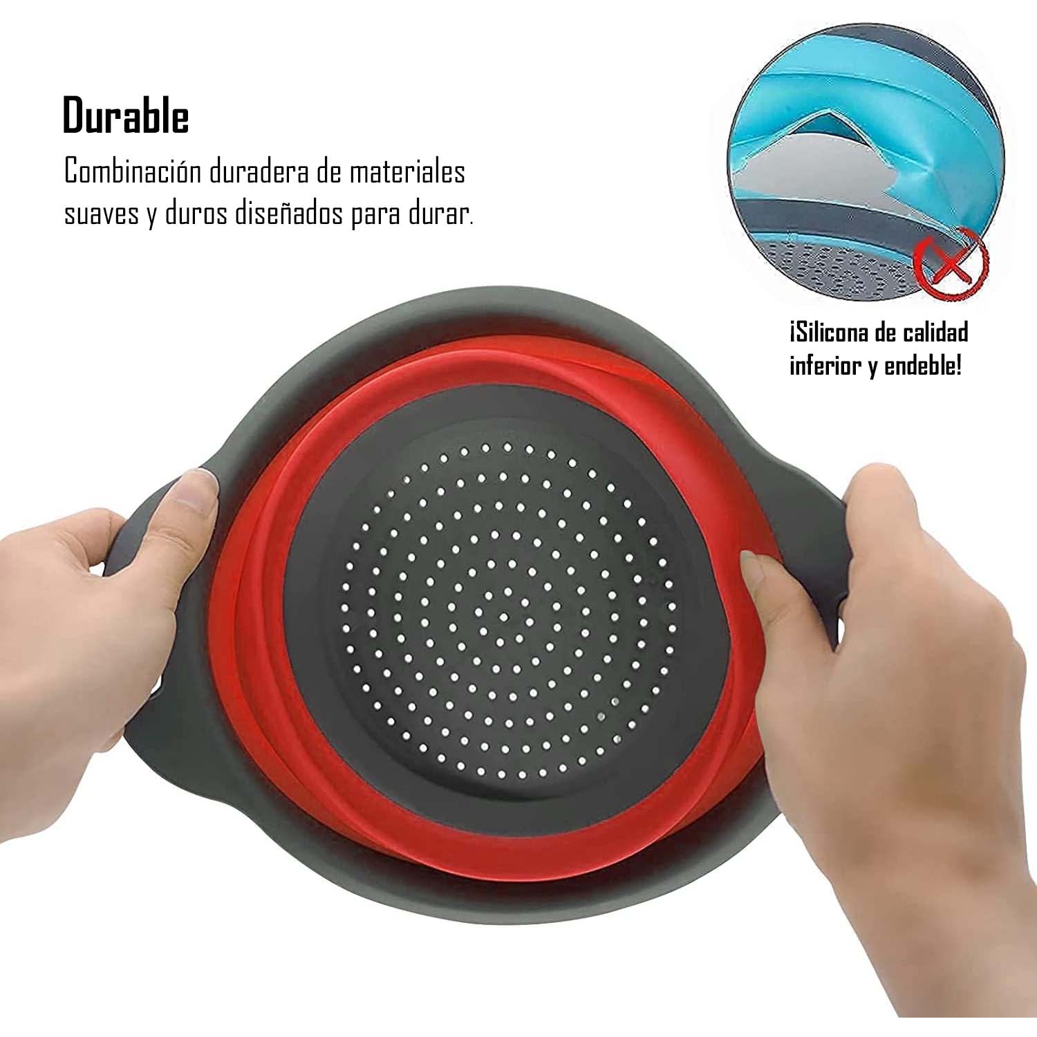 Miniatura 8 de Colador De Silicona Plegable